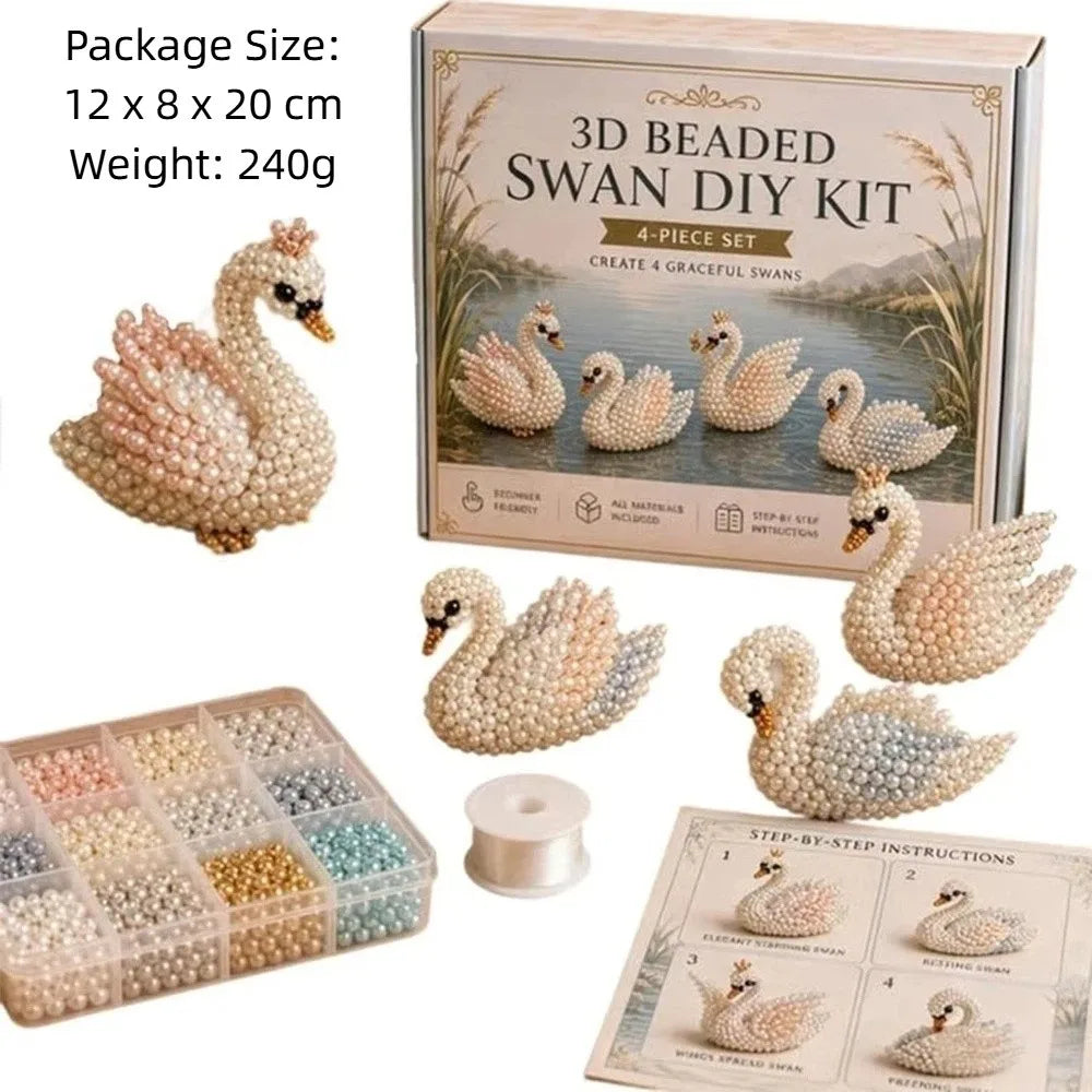 3D Bead Art DIY Kit – Character Series Handmade Beading Set