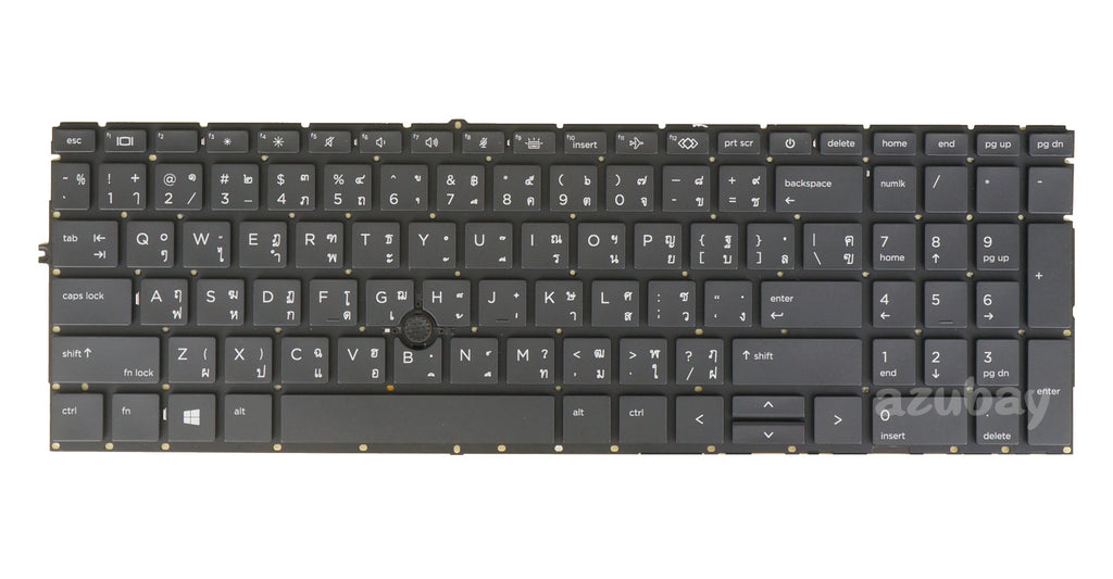 HP EliteBook 850 855 G7 G8 Keyboard – Backlit, TrackPoint, Multi-Layout