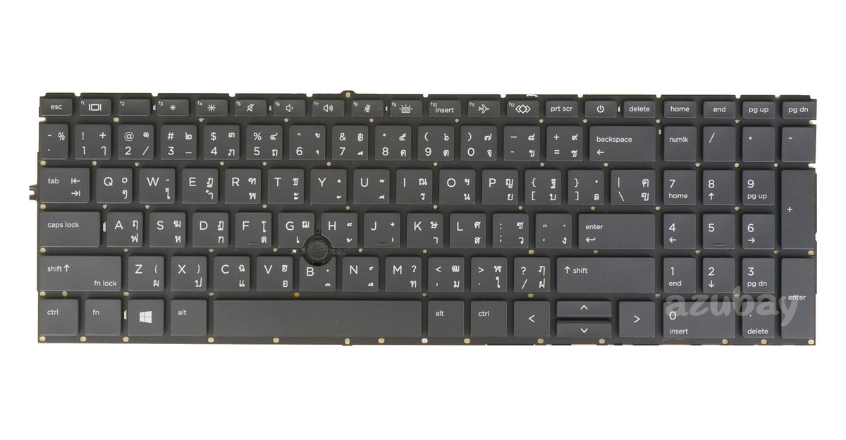 HP EliteBook 850 855 G7 G8 Keyboard – Backlit, TrackPoint, Multi-Layout