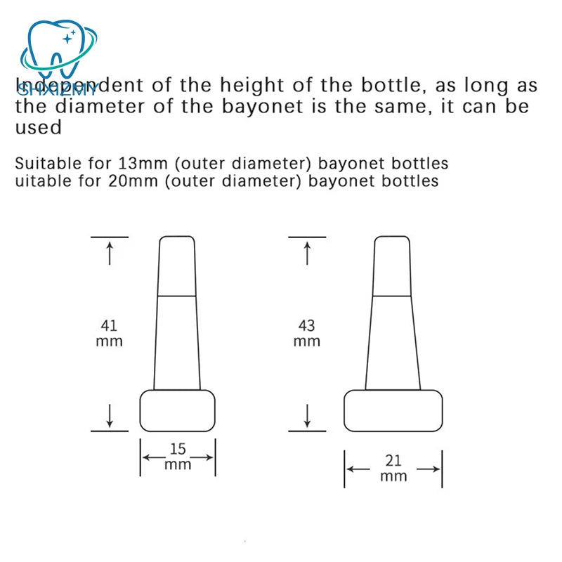 10-Pack Mini Refillable Powder Filling Bottles with Cap
