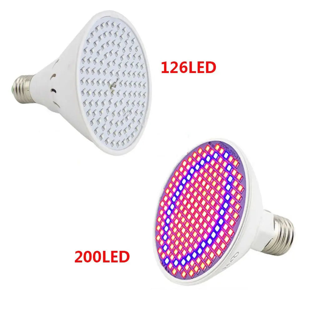 E27 Full Spectrum LED Plant Grow Light Bulb – Indoor & Greenhouse