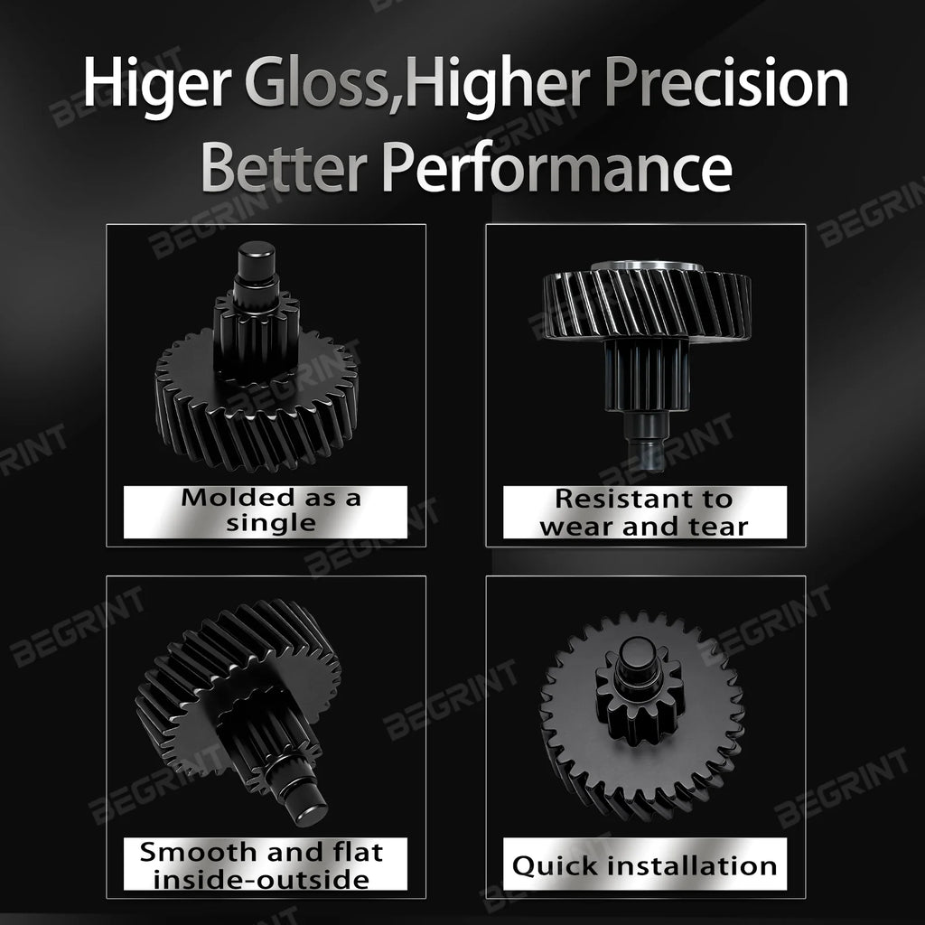 BEGRINT Helical Extruder Gear for Creality K2 Pro/Plus | All-Metal