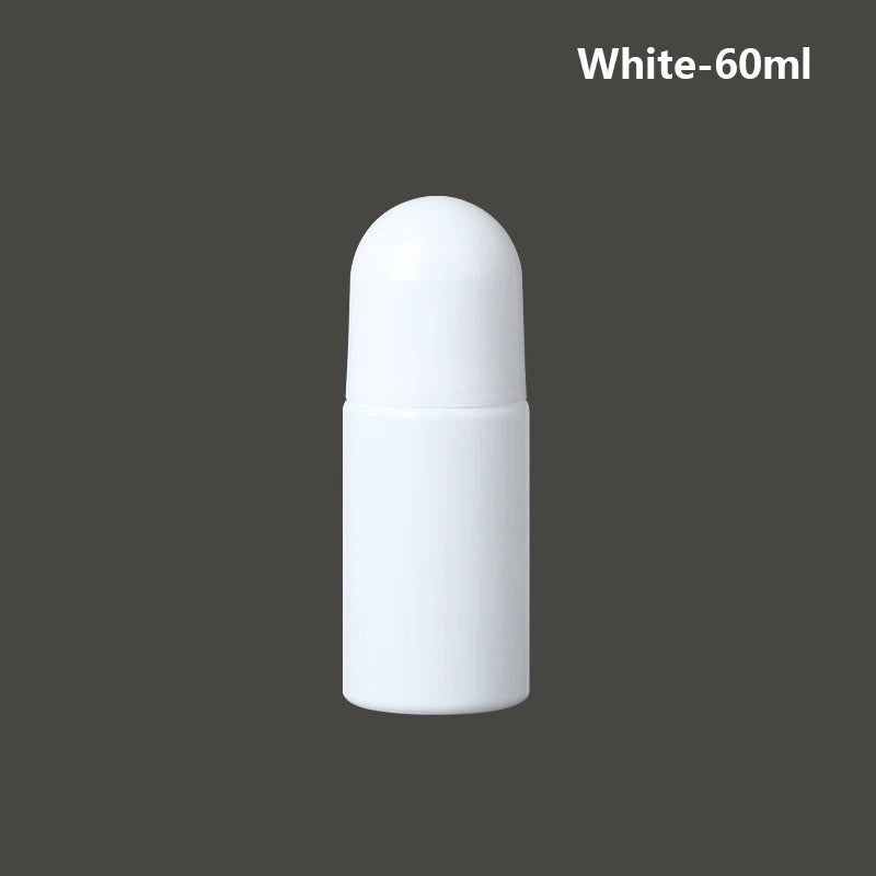 Refillable Roll-On Bottles 30–100ml | Leak-Proof HDPE