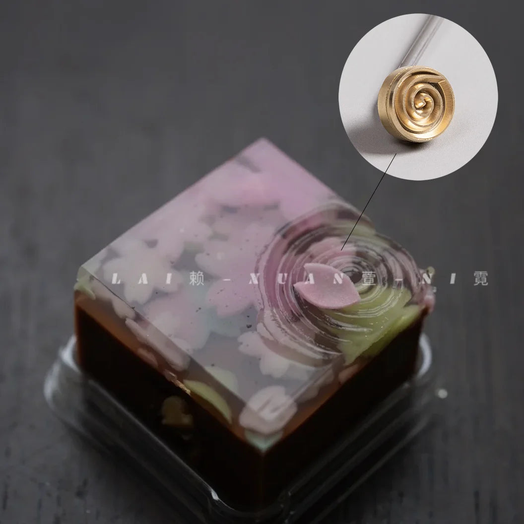 Wakoko Round Water Swirl Yakuji Japanese Art Décor