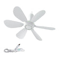 Silent 6-Blade USB Ceiling Canopy Fan – Camping & Dorm Hanging Fan