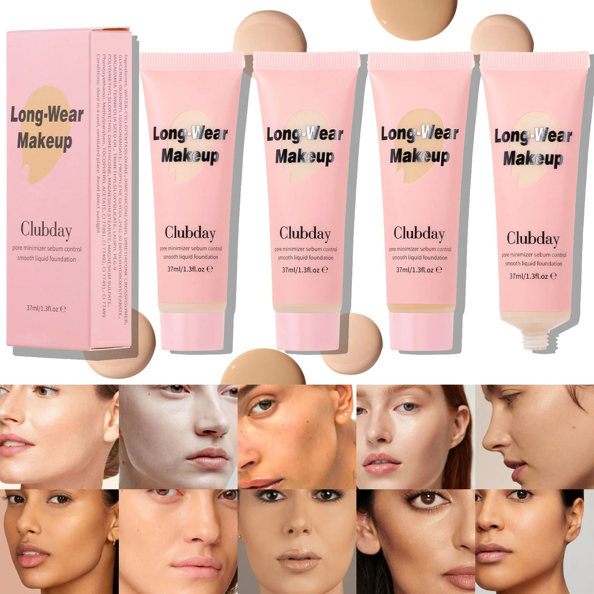 MYHO BB Cream Matte Foundation – High Coverage & Oil Control