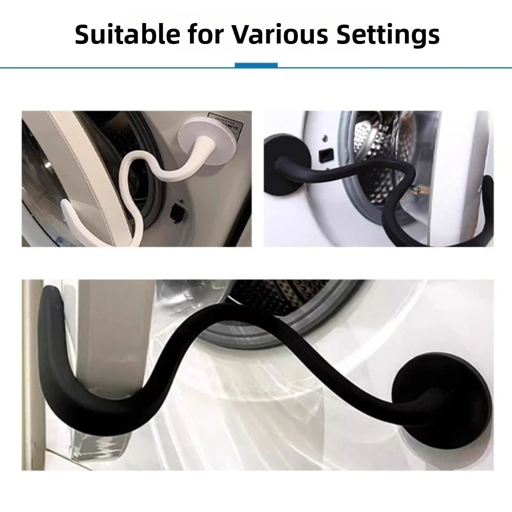 Washing Machine Door Prop – Flexible Silicone Snake Stopper