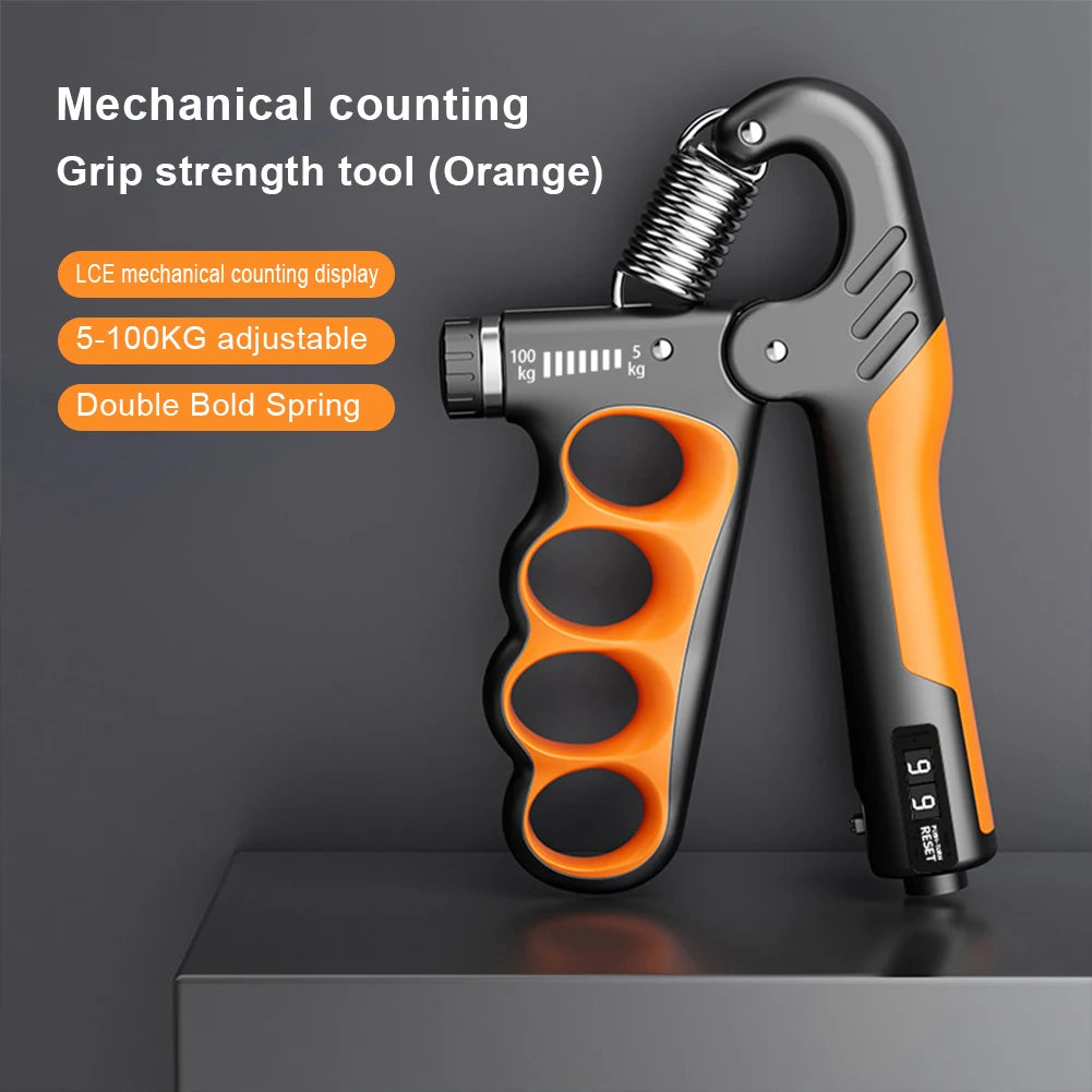VIBE Hand Gripper 5–100kg Adjustable Grip Strength Trainer