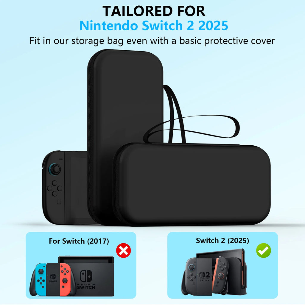 Hard Shell Carrying Case for Nintendo Switch 2 (2025)