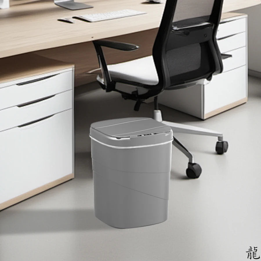 VIBE Touchless Auto-Closing Trash Can – Battery Powered Sensor Lid