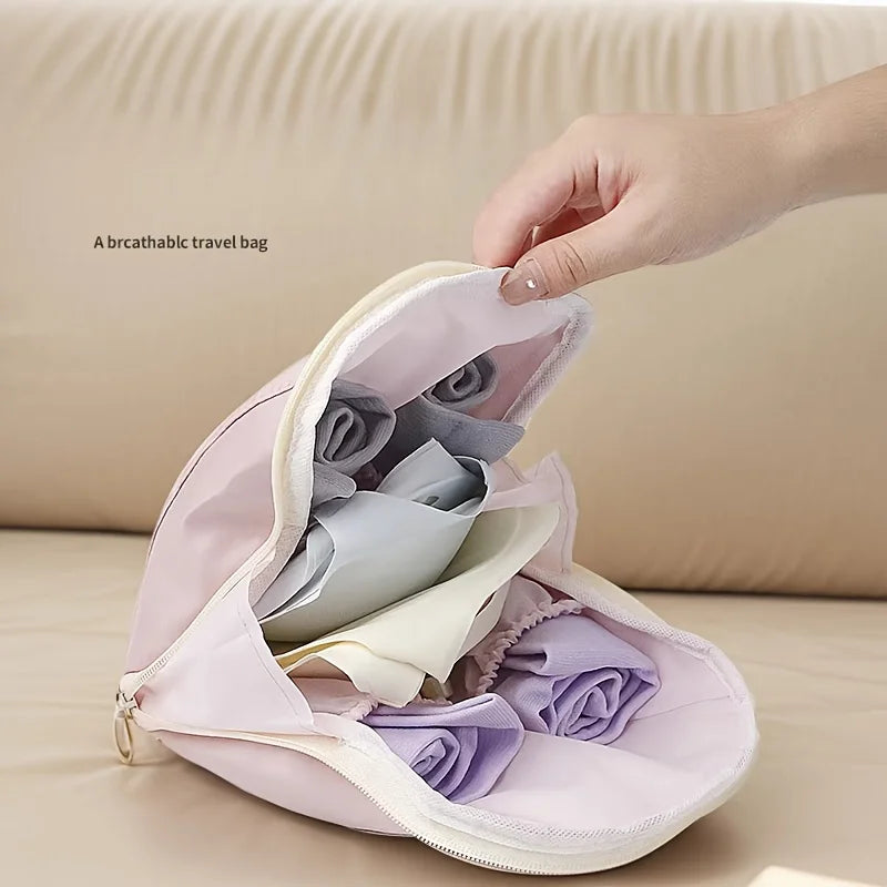 Travel Underwear Organizer Bag – Bra & Socks Storage Pouch