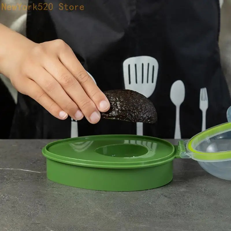 Avocado Fresh-Keeping Box – Airtight Plastic Food Preserver