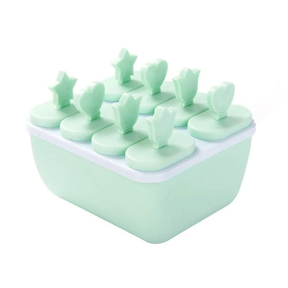 Reusable Popsicle Mold with Sticks & Drip Tray – Food Grade