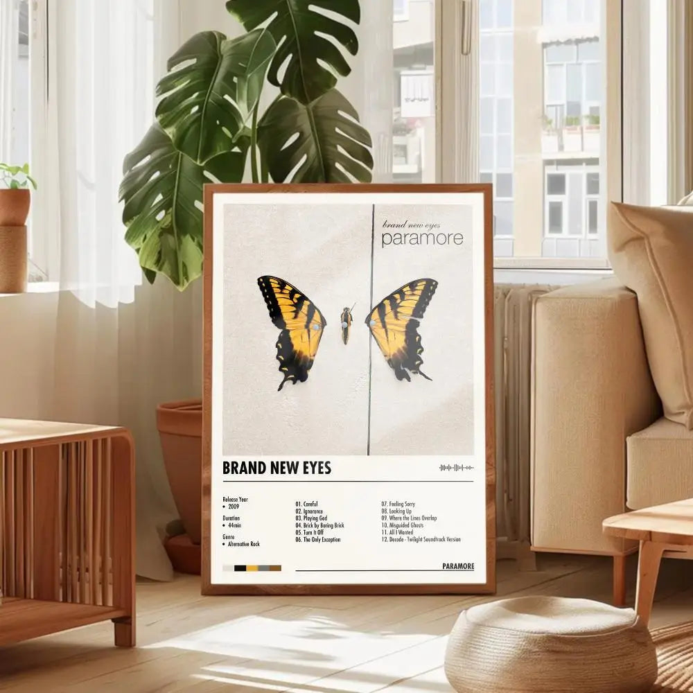 Paramore Album Cover Poster – Canvas Print Wall Art Decor