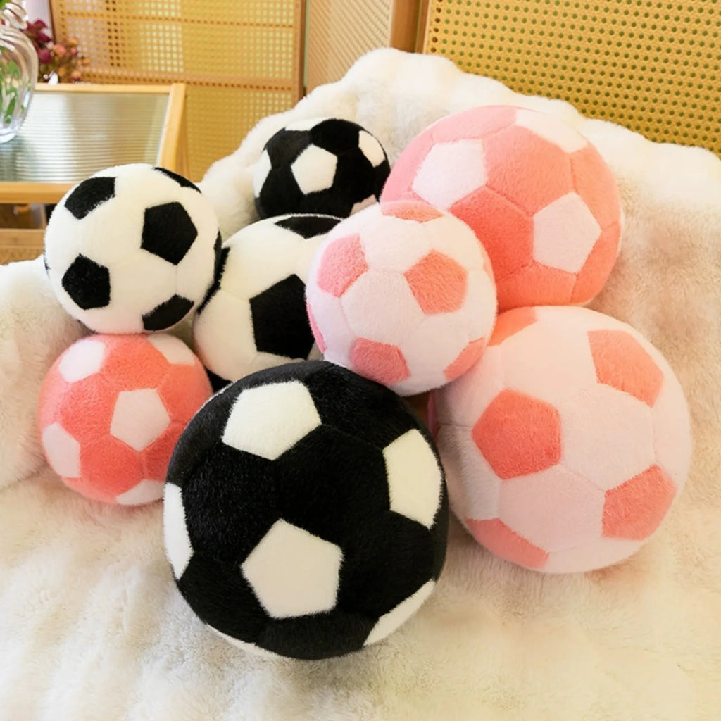 25cm Football Plush Toy Doll – Soft Stuffed Sports Pillow