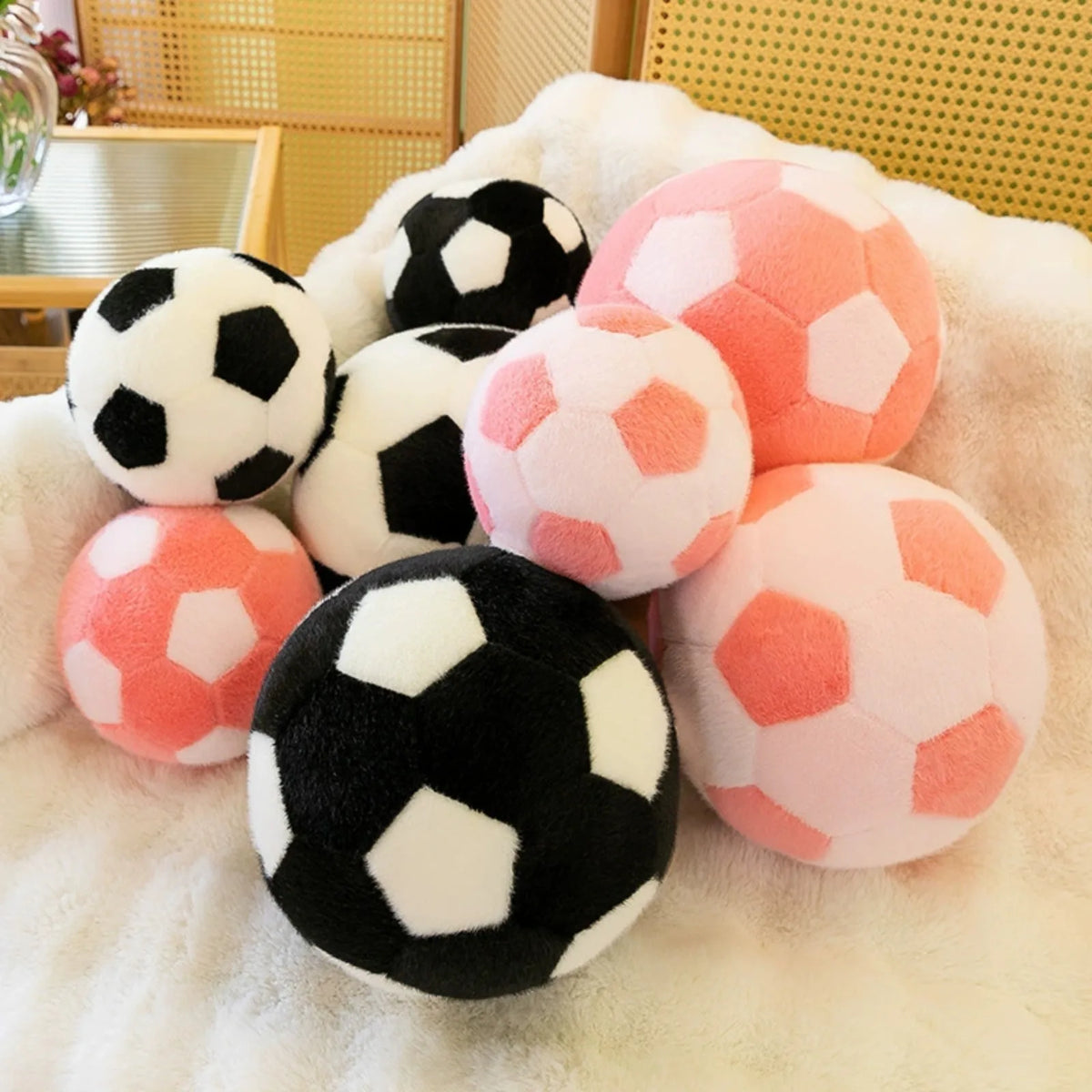 25cm Football Plush Toy Doll – Soft Stuffed Sports Pillow