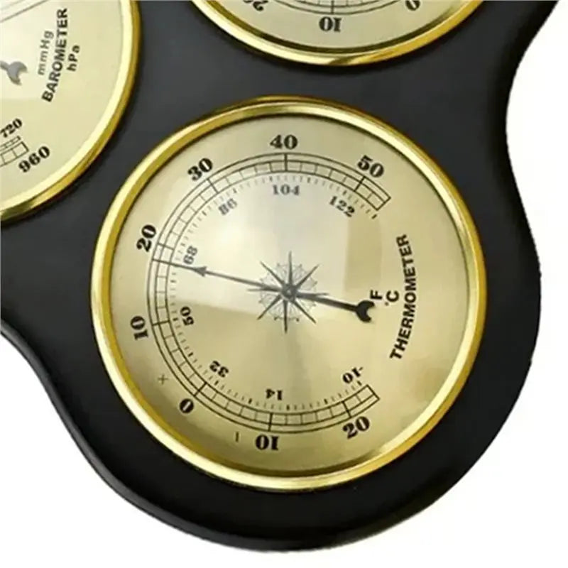 Wall Mounted Barometer Thermometer Hygrometer – No Battery