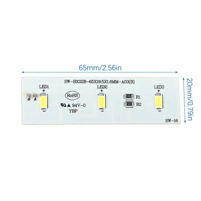 SW-BX02B Fridge LED Light Strip Board – Electrolux Homa Frestech