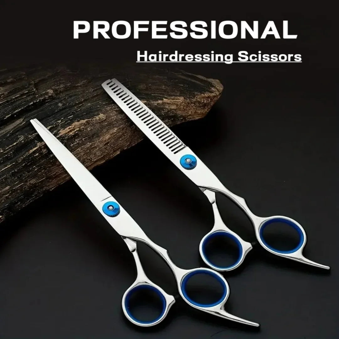 Professional Stainless Steel Hair Cutting & Thinning Scissors