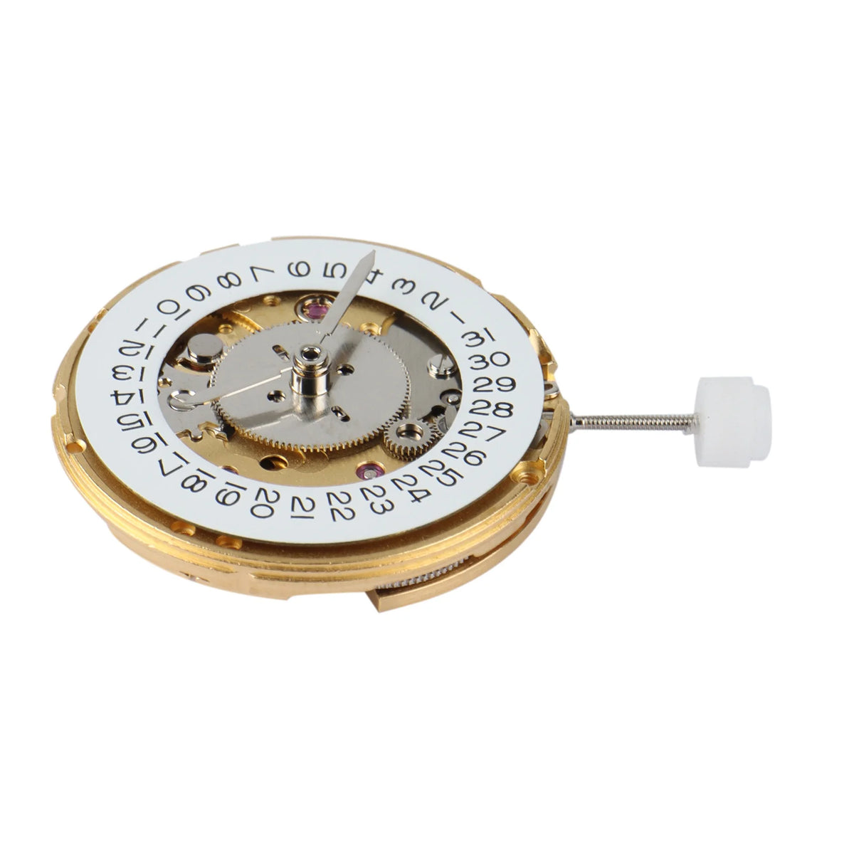 GMT Mechanical Watch Movement 4 Hands – 6460 Replacement