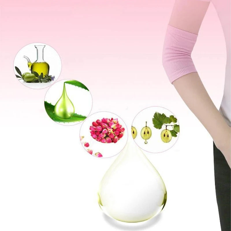 Moisturizing Gel Elbow Sleeves – Dry Skin Cover (1 Pair)