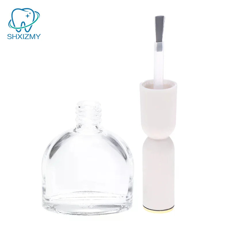 13ml Refillable Glass Nail Polish Bottle with Brush – Empty