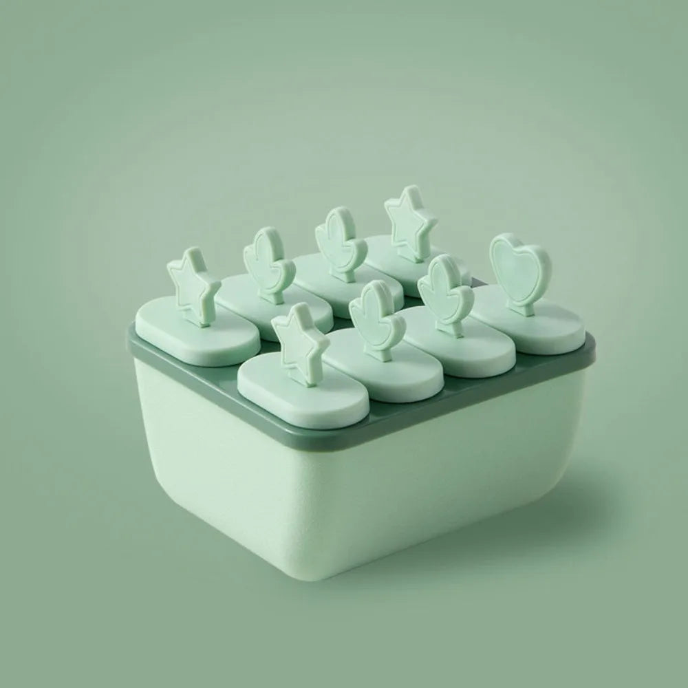 Reusable Popsicle Mold with Sticks & Drip Tray – Food Grade