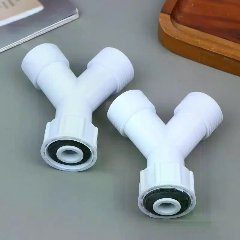 Y Tee Connector Adapter for Washing Machine & Dishwasher