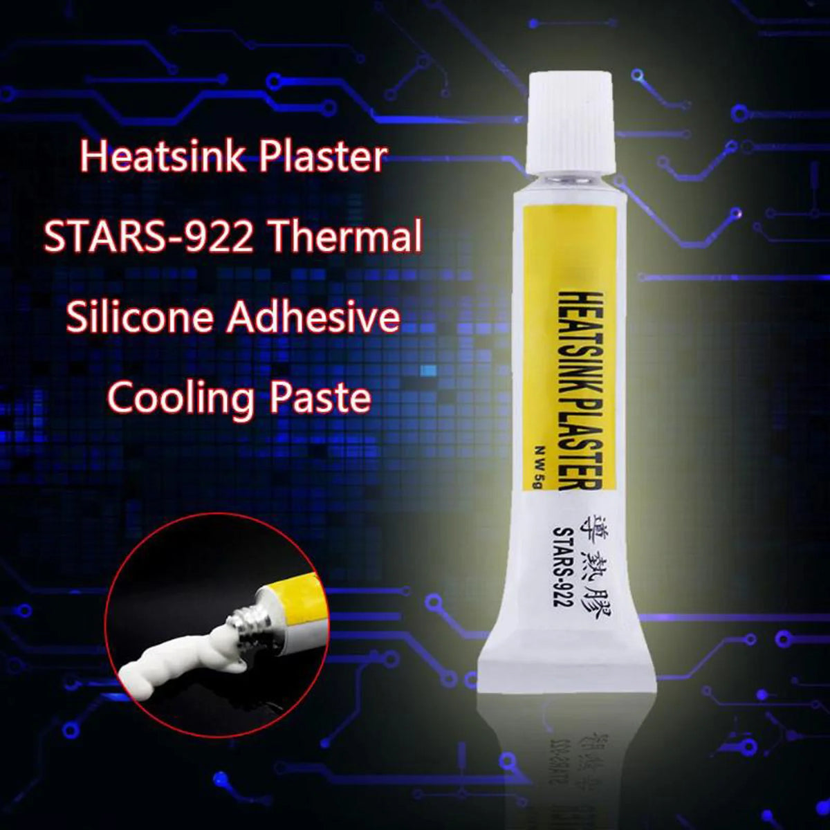 High Performance Thermal Silicone Paste for CPU & Heatsinks