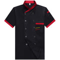 Unisex Short Sleeve Chef Jacket – Breathable Kitchen Uniform
