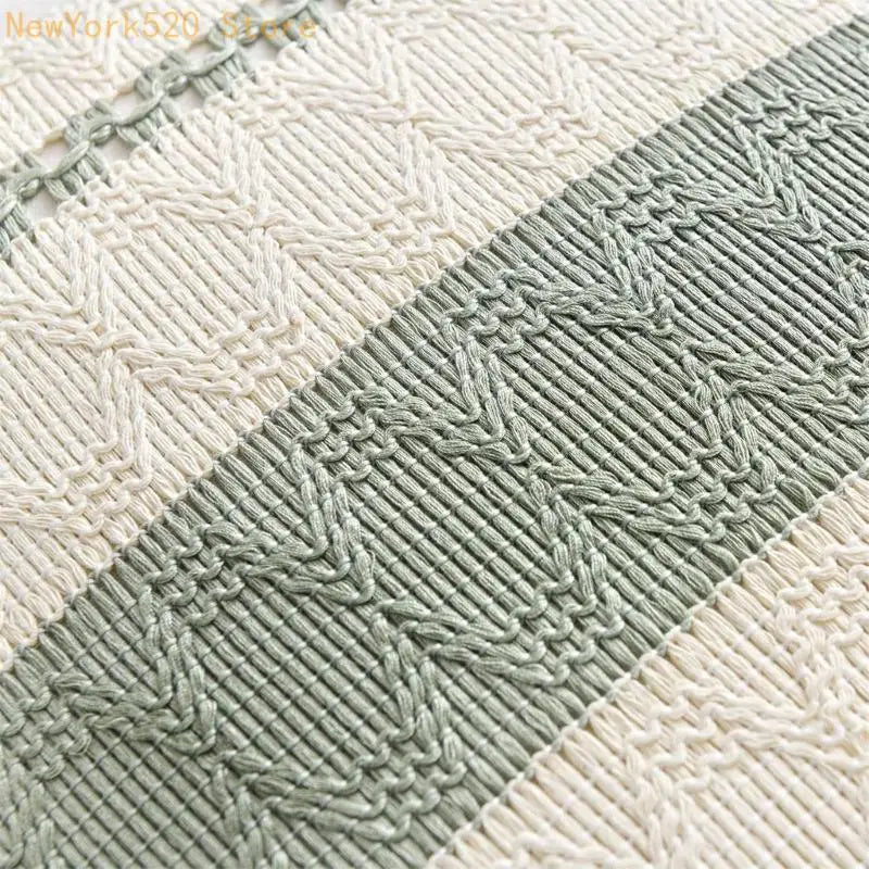 Bohemian Cotton Linen Pillow Cover | Machine Washable 45x45cm