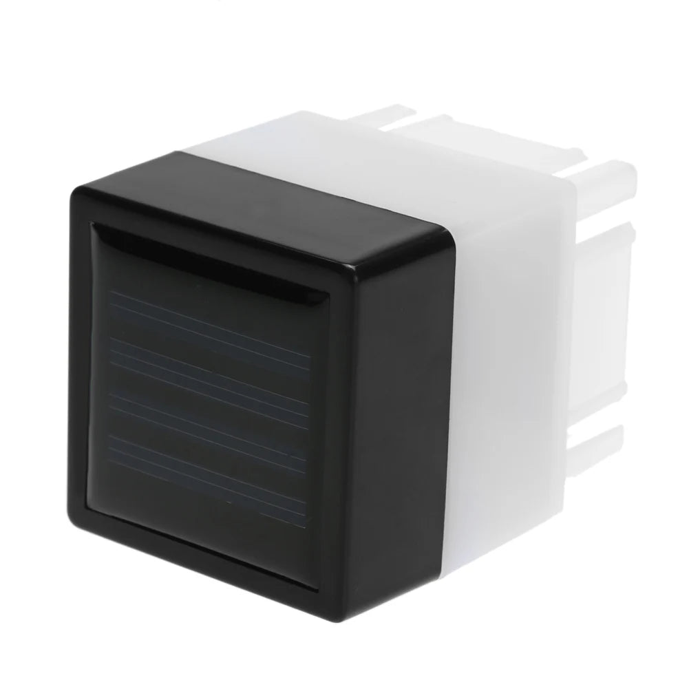 Solar LED Fence Post Light – Waterproof Outdoor Garden Lamp