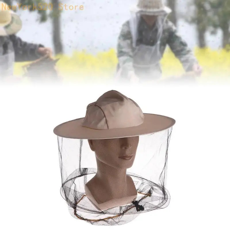 Beekeeping Veil Hat – Full Mesh Net Protective Beekeeper Cap