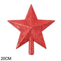 Christmas Tree Star Topper Gold Silver 15cm & 20cm