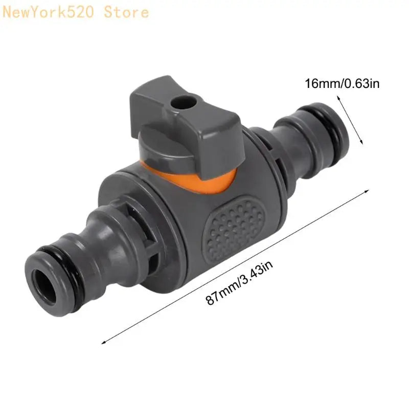 Garden Hose Quick Connector Internal Thread Shut-Off Valve