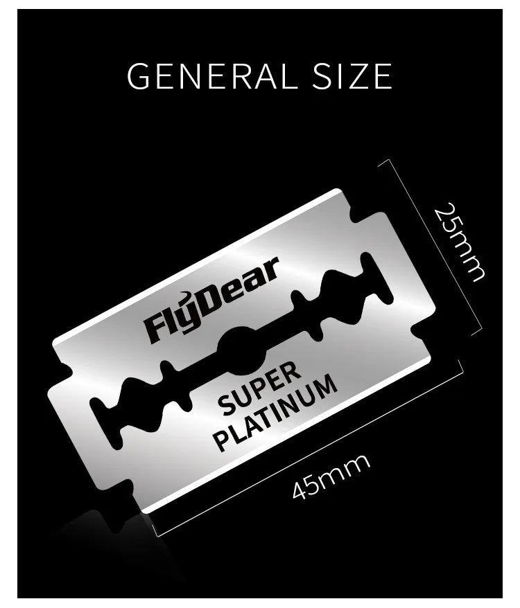Double Edge Razor Blades Stainless Steel 30/50/100 Pack
