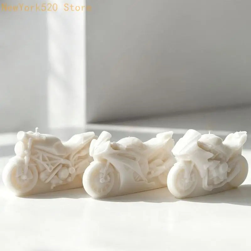 Motorcycle Silicone Mold – Soap Resin Gypsum Chocolate Craft