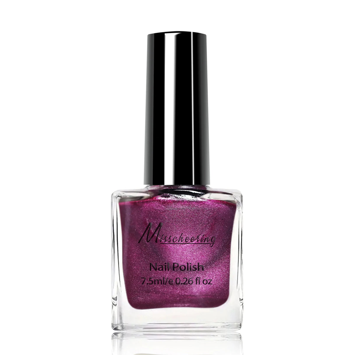 Metallic Mirror Nail Polish – Chrome Glitter Quick-Dry Lacquer