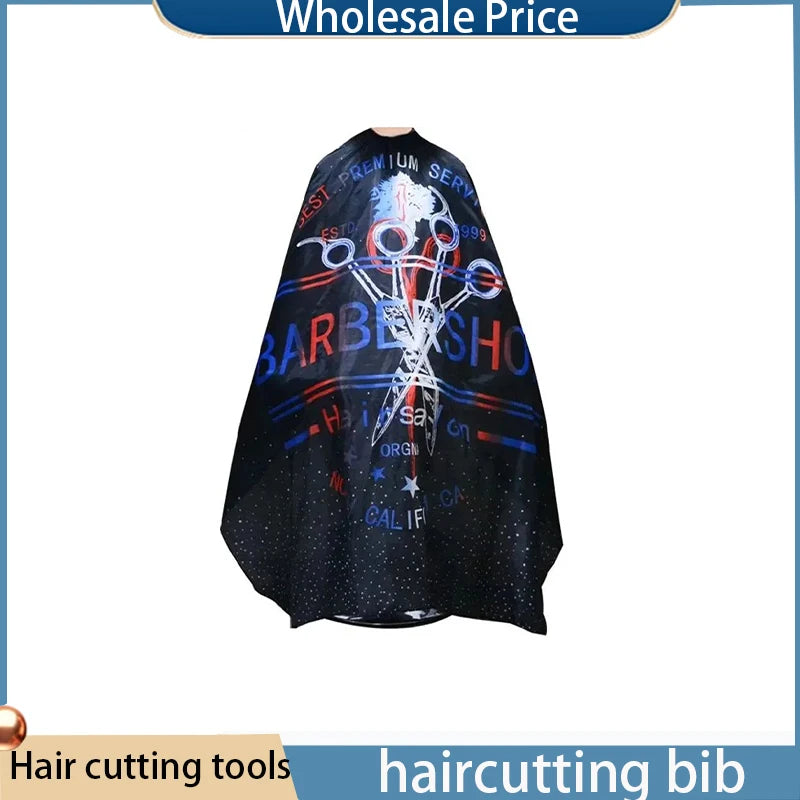 Waterproof Anti-Static Haircut Bib Cape | Barber & Home
