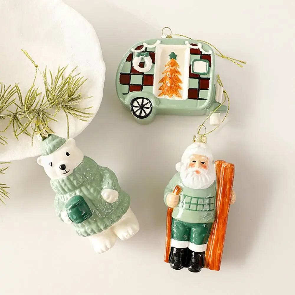 Christmas Tree Hanging Ornaments – Multiple Festive Styles