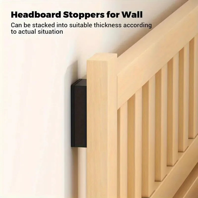 10-Pack EVA Foam Double-Sided Adhesive Wall Protector Pads