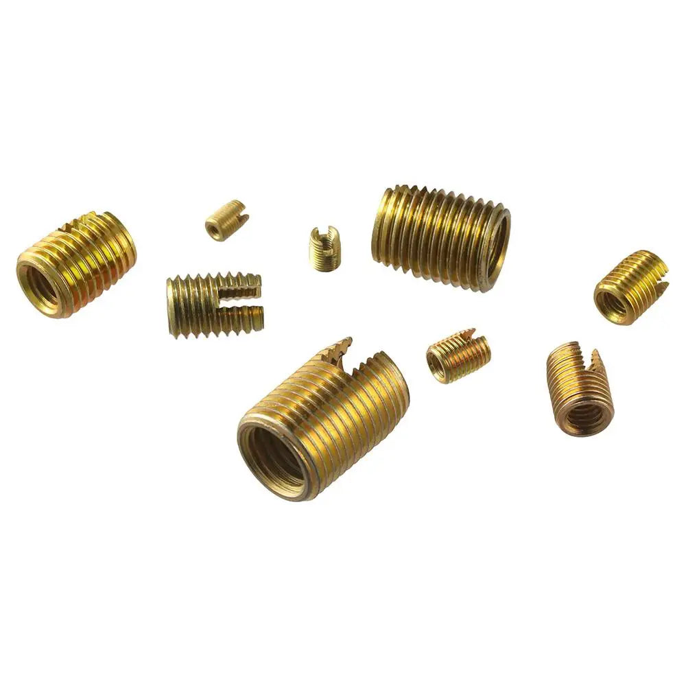 20Pcs 302 Carbon Steel Self-Tapping Thread Inserts M2–M12