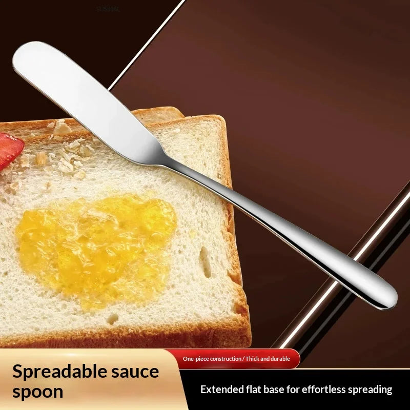 Stainless Steel Butter Spreader Knife – Cheese, Jam & Cream