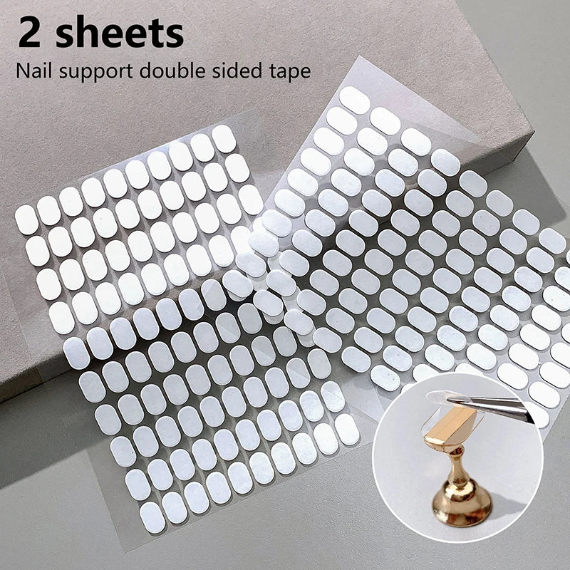 200pcs Double Sided Nail Adhesive Tape for Display Stands