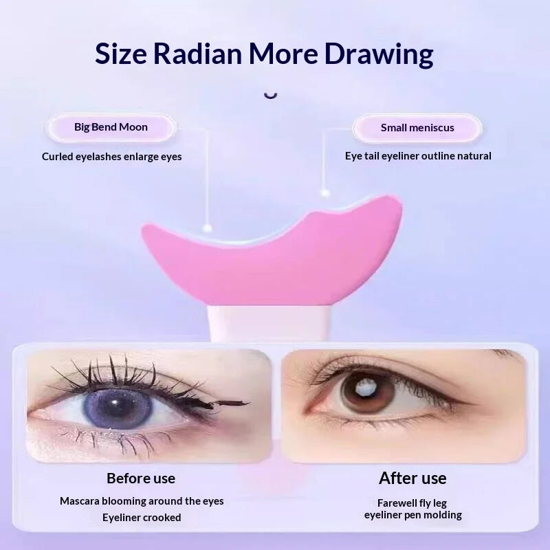Silicone Eye Makeup Helper – Mascara Shield & Eyeliner Stencil
