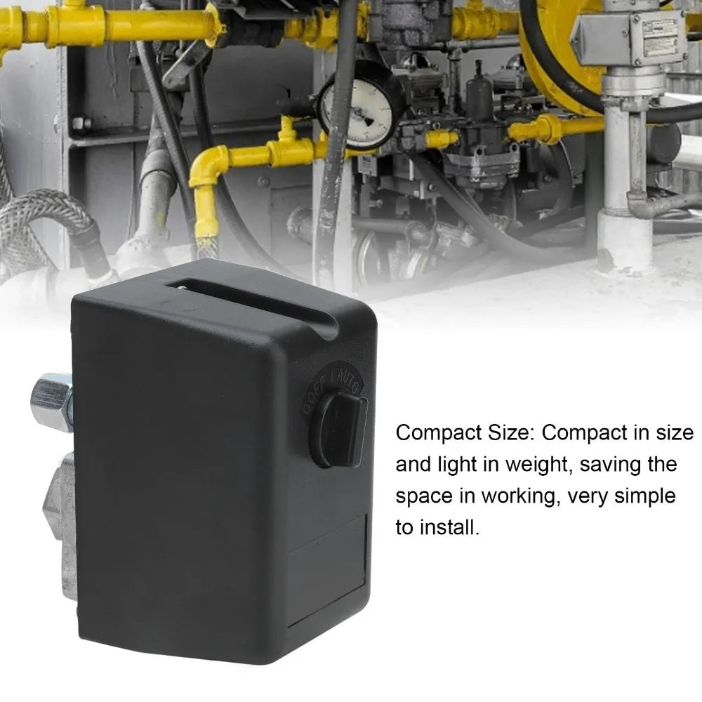 ABS Air Compressor Pressure Switch 15A 220V/380V 128–170 PSI