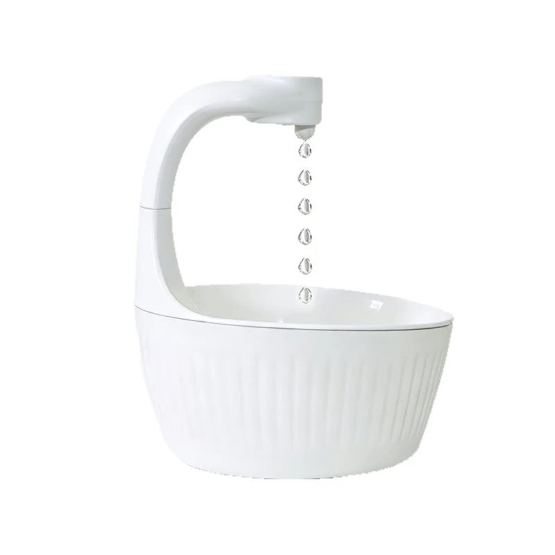 Automatic Cat Water Fountain Anti-Gravity Multi-Layer Filter