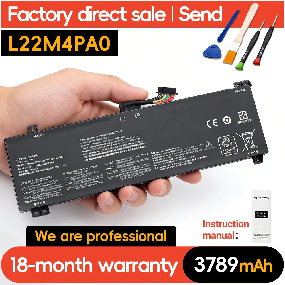 SUOZHAN L22M4PA0 60Wh Battery for Lenovo Legion Slim 5