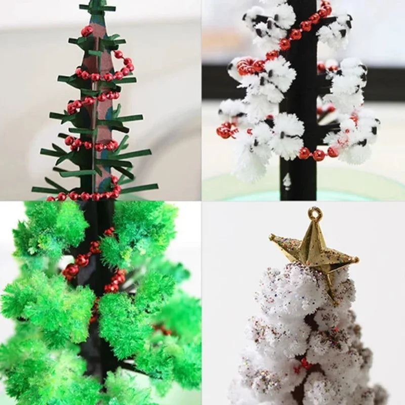 Growing Crystal Christmas Tree DIY Science Toy – 1 or 2 Pack
