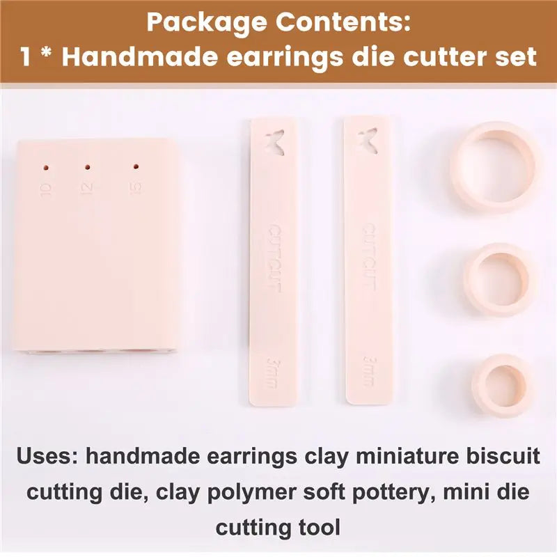 Polymer Clay Cutter Bead Rolling Ball Mold DIY Earring Tool